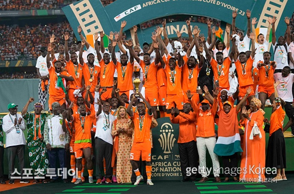 <b>코트디부아르</b>, 나이지리아 꺾고 아프리카 네이션스컵 <b>우승</b>